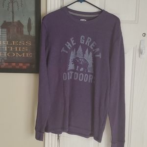 Old navy thermal shirt L